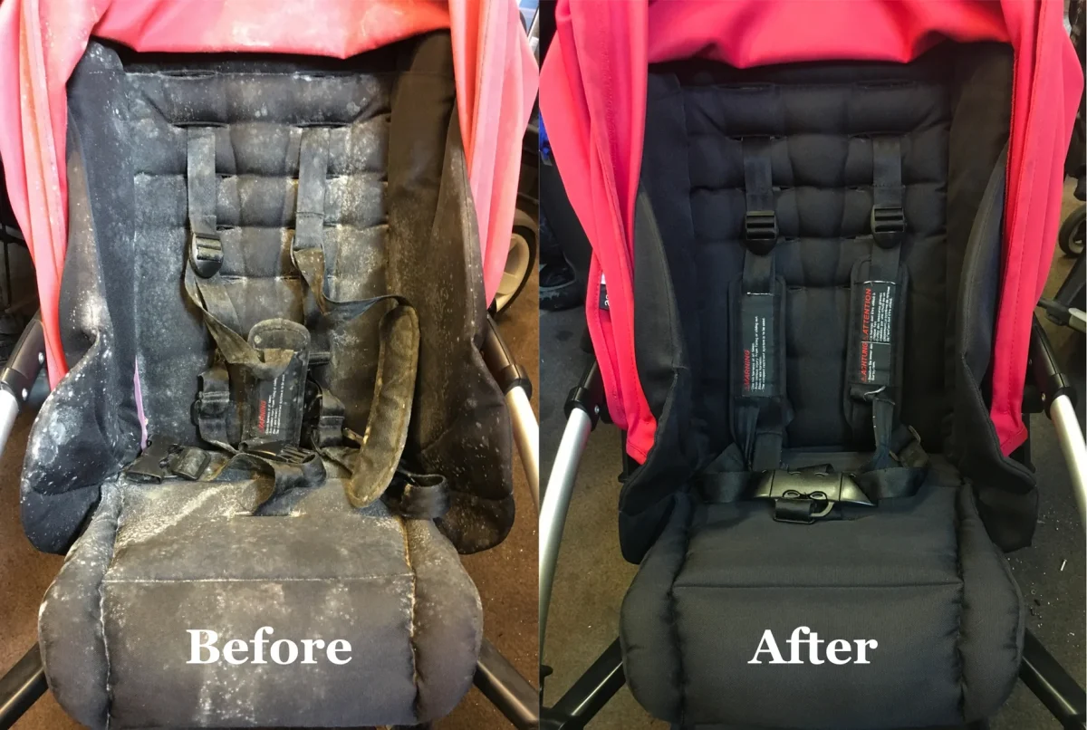 Bugaboo pram deep cleaned