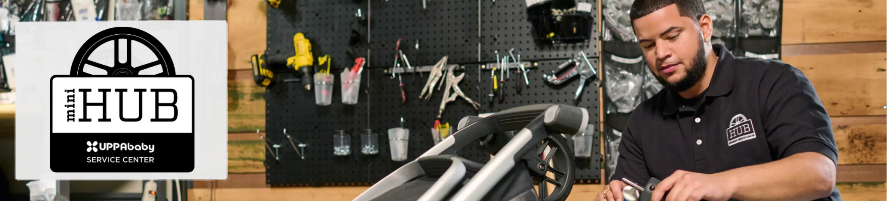 Buggy Pitstop service centre — professional pram cleaning and repair